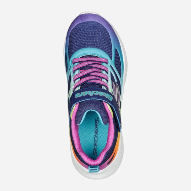 Buty sportowe dziecięce dla dziewczynki Skechers Power Jams 303503L 33.5 Wielokolorowe (196989365114) - obraz 4