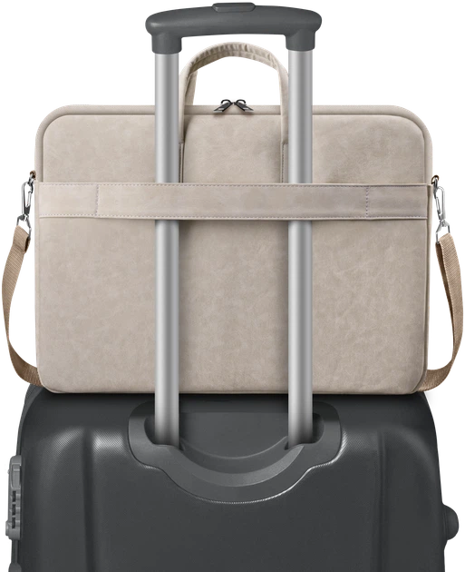 Сумка для ноутбука Defender Solid 15.6" Beige (4745090827873) - Фото 6 Сумка для ноутбука Defender Solid 15.6" Beige (4745090827873) - изображение 6
