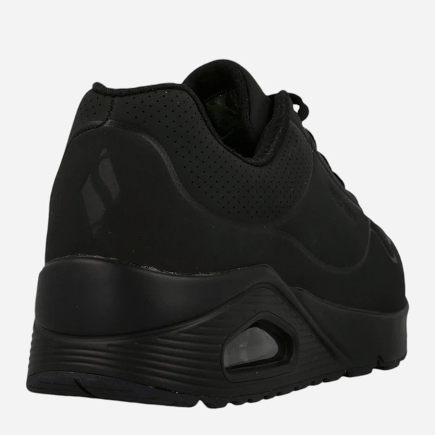Sneakersy chłopięce Skechers Uno Stand On Air 403674L 31 Czarne (194880226619) - obraz 4