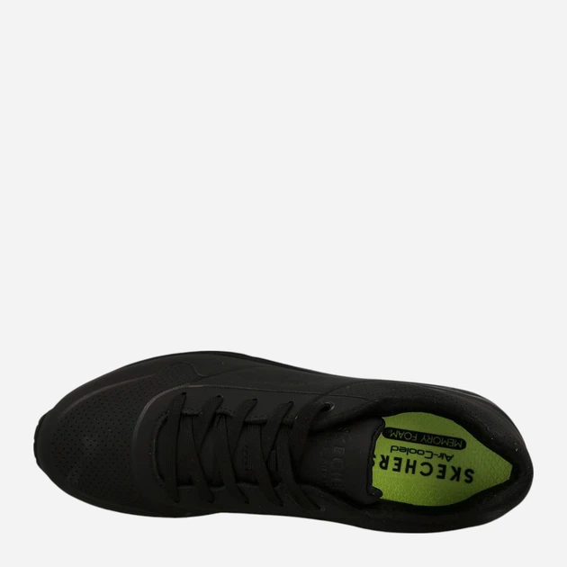 Sneakersy chłopięce Skechers Uno Stand On Air 403674L 31 Czarne (194880226619) - obraz 5