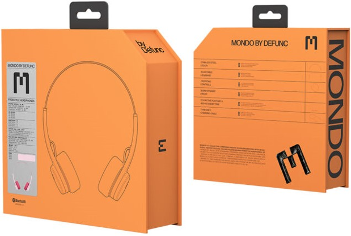Навушники Mondo by Defunc On-Ear Pink (M1014) - зображення 4