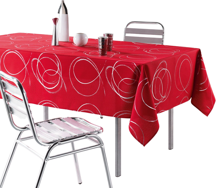 Obrus Douceur d'interieur Bully 150 x 240 cm Czerwony (3574387215779) - obraz 4