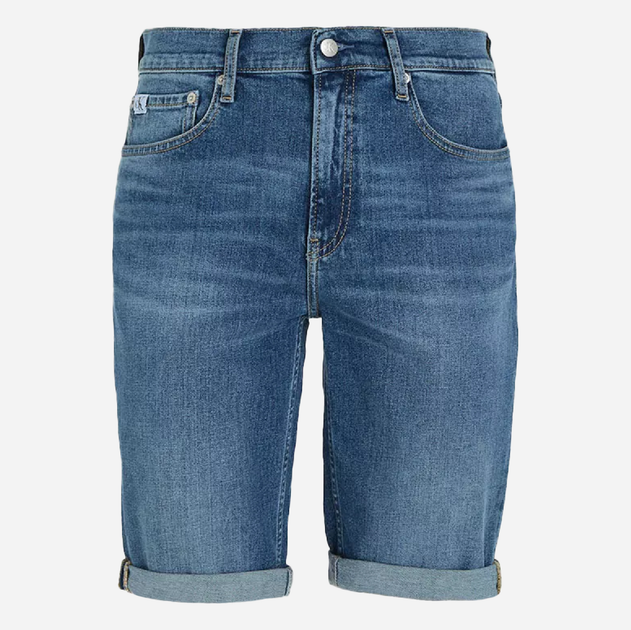 Шорти джинсові чоловічі короткі чоловічі Calvin Klein Jeans J30J324874-1A4 33 Сині (8720109461015) - зображення 5