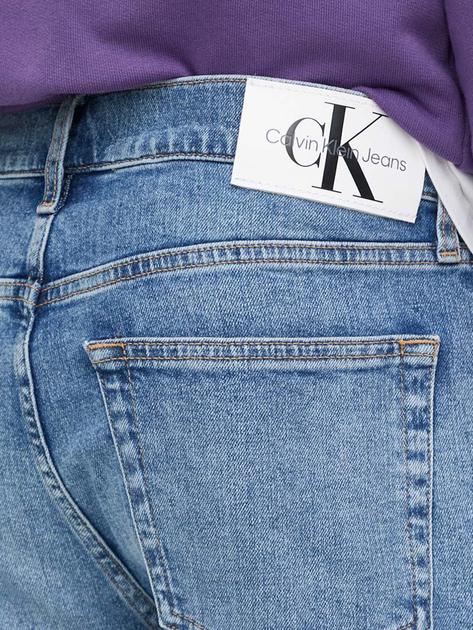 Шорти джинсові чоловічі короткі чоловічі Calvin Klein Jeans J30J324874-1A4 29 Сині (8720109460834) - зображення 4