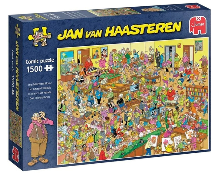 Пазл Jan van Haasteren Будинок для літніх людей 1500 елементів (8710126200681) - зображення 1