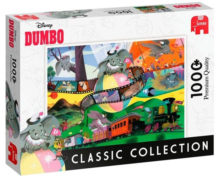 Puzzle Jumbo Disney Classic Collection Dumbo 1000 elementów (8710126188248) - obraz 1