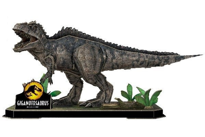 Puzzle 3D Revell Jurassic World Dominion Giganotosaurus 60 elementów (4009803002408) - obraz 1