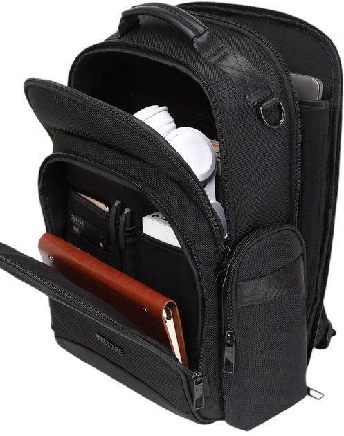 Рюкзак для ноутбука Bestlife Ryder Business Backpack 14.1" Black (BB-3762BK) - зображення 8