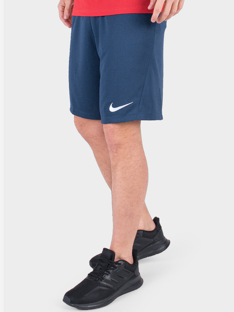 Spodenki sportowe męskie Nike Park III Knit Short BV6855-410 L Granatowe (193654341039) - obraz 3