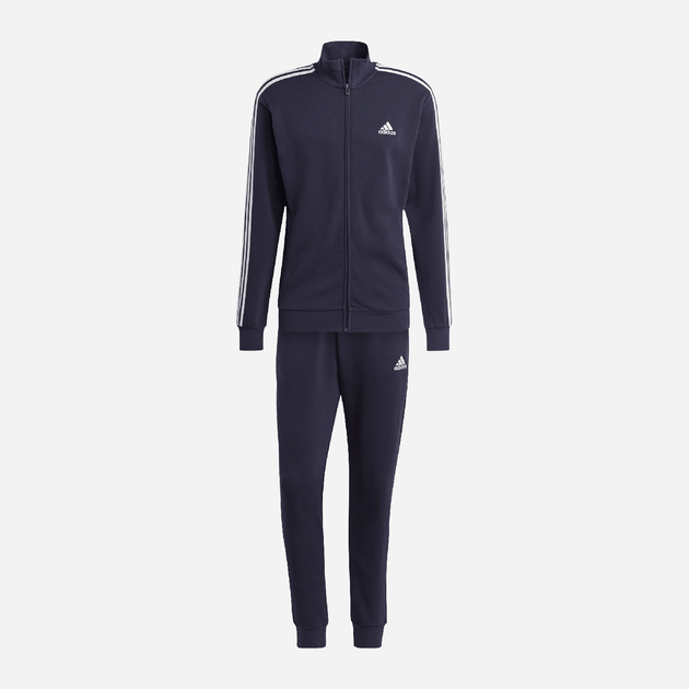 Komplet sportowy męski adidas M 3S FT TT TS IC6765 XL Granatowy (4066745495699) - obraz 6