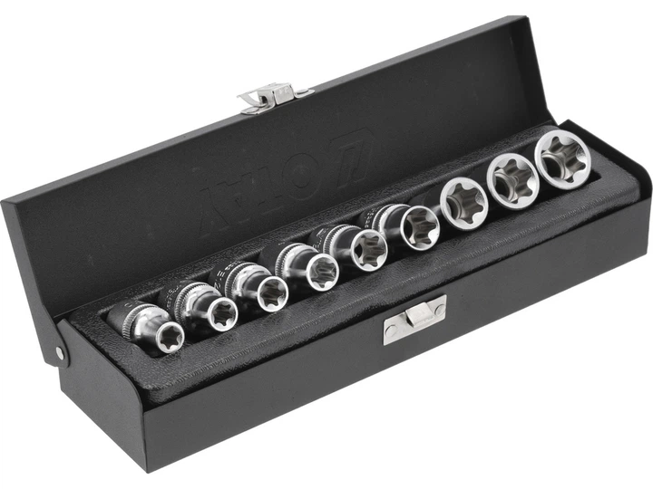 Набір Головок Торкс(Torx)E-Профіль(Зірка) Е10-Е24 1/2