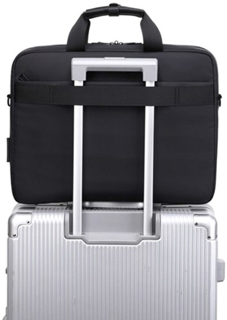 Torba na laptopa BESTLIFE CPLUS 15.6" Black/Blue (BBC-3335P) - obraz 5