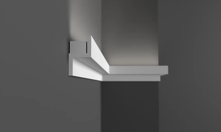 Карниз полимерный для LED освещения Grand Decor KH 902 - изображение 2