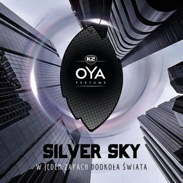 Ароматизатор автомобільний срібне небо K2 OYA SILVER SKY (2955478) - Фото 2 Ароматизатор автомобільний срібне небо K2 OYA SILVER SKY (2955478) - зображення 2