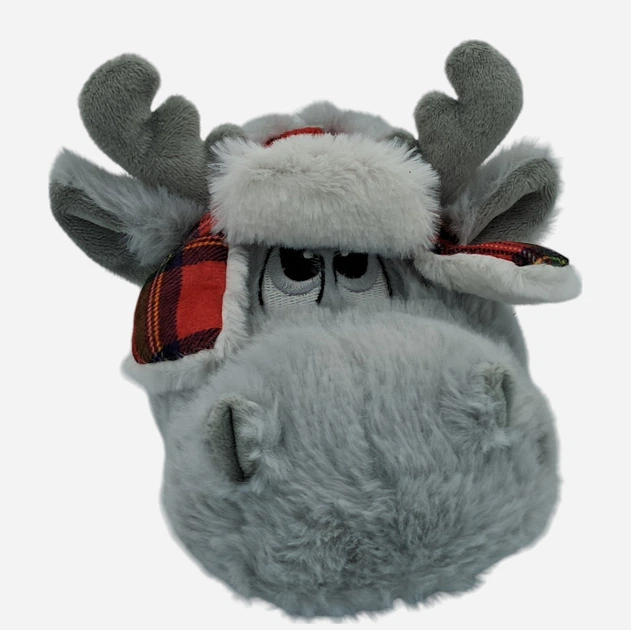 Kapcie pluszowe męskie ocieplane Mad House Cesare 40-42 Szare (6397233671959) - obraz 3