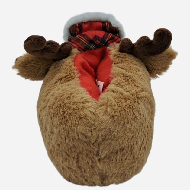 Kapcie pluszowe męskie ocieplane Mad House Cesare 44-46 Brązowe (6397233660670) - obraz 4