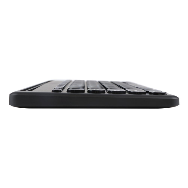 Клавиатура беспроводная JEQANG JB-333 dual-model charging, Black - изображение 4