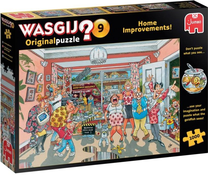 Пазл Jumbo Wasgij ? Original 9 Home Impovements 1000 елементів 81926 (8710126819265) - зображення 1