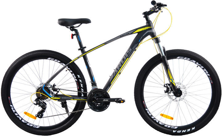 Велосипед Ardis 27.5" 19" МТВ AL Dallas Чорно-жовтий (0288-19-Ж) від Rozetka на платформі USKIDKA Акція на Велосипед Ardis 27.5" 19" МТВ AL Dallas Чорно-жовтий (0288-19-Ж) від Rozetka