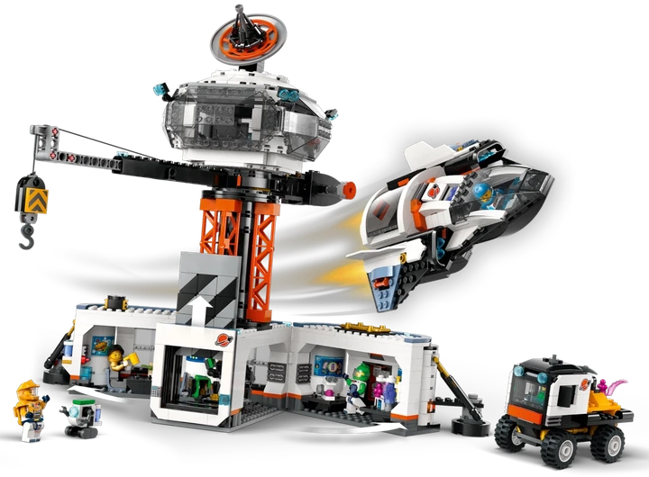 Лего Сити Космическая база и стартовая площадка для ракет Lego City 60434 - изображение 4