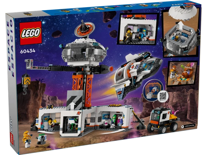 Лего Сити Космическая база и стартовая площадка для ракет Lego City 60434 - изображение 7