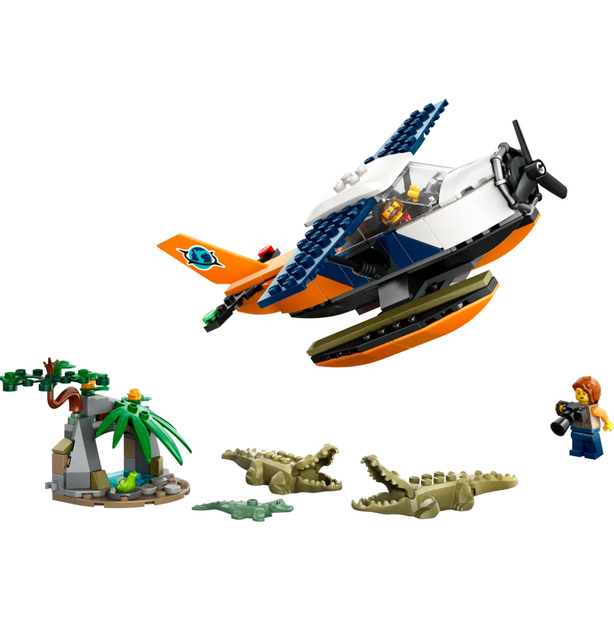 Конструктор Лего Сити Водный самолет Исследователь джунглей Lego