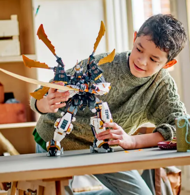 Конструктор Лего Нинзяго Механический Титан-Дракон Коула Lego