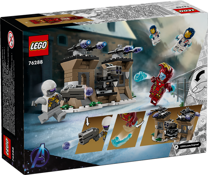 Лего Залізна людина та Легіон проти бійця Гідри Lego Super Heroes 76288 - зображення 2