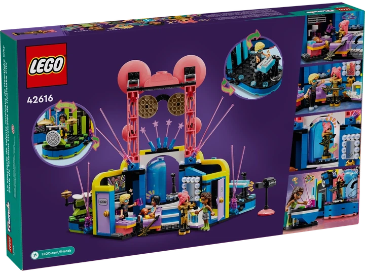 Конструктор Лего Френдс Музыкальное шоу талантов в Хартлейк-Сити Lego Friends 42616 - изображение 3