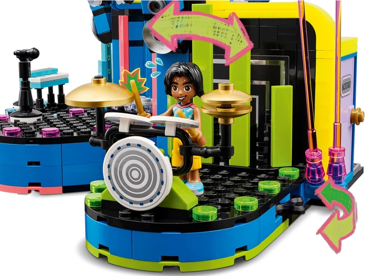 Конструктор Лего Френдс Музыкальное шоу талантов в Хартлейк-Сити Lego Friends 42616 - изображение 15