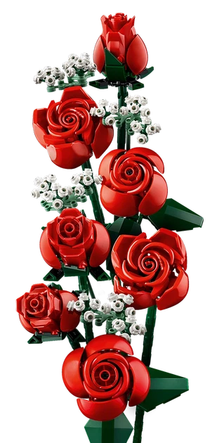 Конструктор Лего иконс Букет роз Lego Icons Bouquet of Roses 10328 - изображение 5