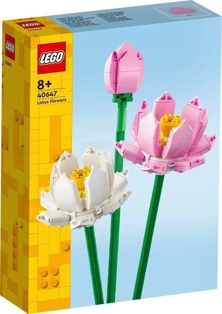 Конструктор Лего Квіти Лотоса Lego Lotus Flowers 40647 - Фото 7 Конструктор Лего Квіти Лотоса Lego Lotus Flowers 40647 - зображення 7
