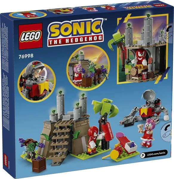 LEGO Sonic Лего Соник Наклз и храм Великого Изумруда 76998