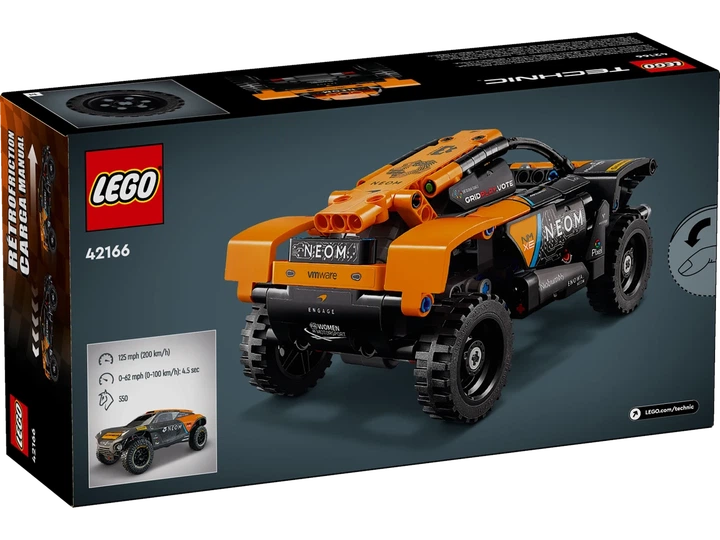 Конструктор Лего технік Гоночний автомобіль Неом МакЛарен Екстрі Lego Technic NEOM McLaren Extreme E 42166 - зображення 6