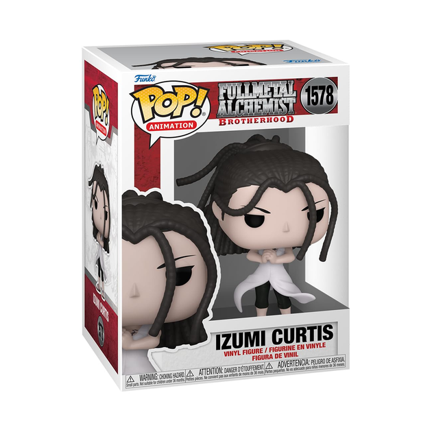 Фигурка Funko Pop Fullmetal Alchemist Изуми Кертис Стальной алхимик Izumi Curtis 10 см FP FA IC 1578 - изображение 3