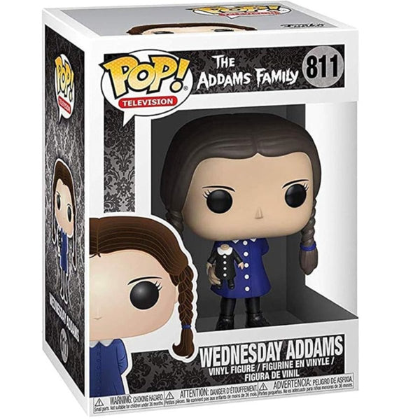 Фігурка Funko Pop Сімейка Аддамс Венздей Addams Family Wednesday 10 см FP AF W 811 - зображення 3