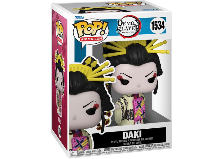 Фігурка Funko Pop Клинок, що розсікає демонів Дакі Demon Slayer Daki 10 см FP DS D 1534 - зображення 3
