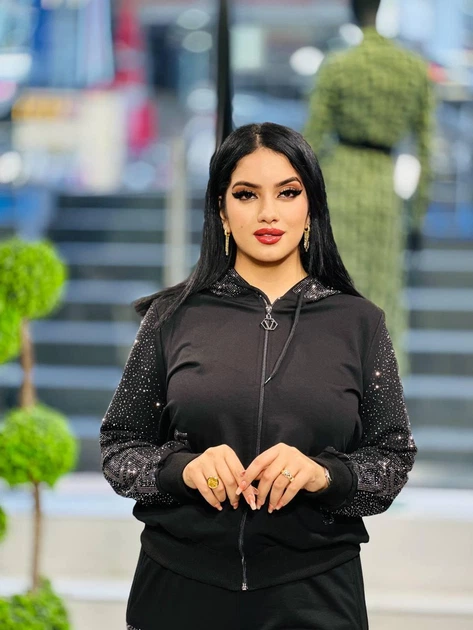 Жіночий спортивний костюм зі стразами VEDIKA FASHION, Туреччина 56