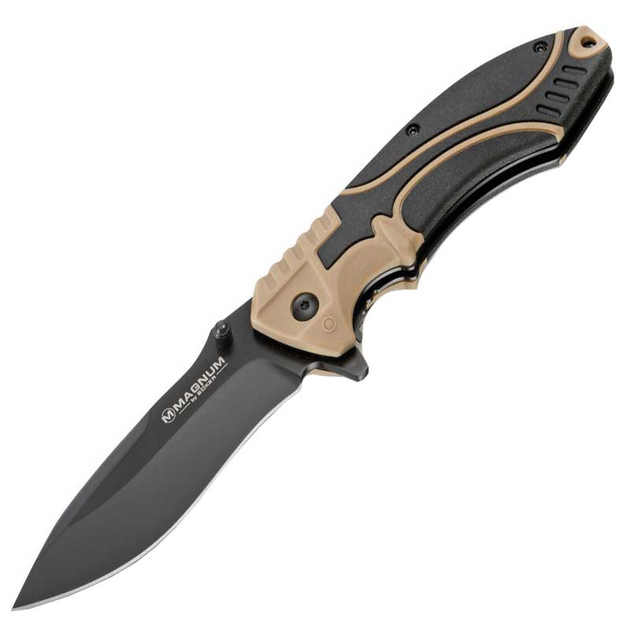 Нож складной Boker Magnum Advance Desert Pro Чорний-Бежевий - изображение 1