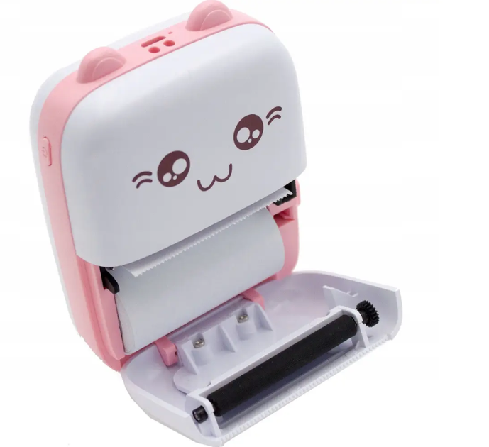 Портативний дитячий міні принтер термопринтер фото принтер TOPA Mini printer з термодруком bluetooth Рожевий - Фото 6 Портативний дитячий міні принтер термопринтер фото принтер TOPA Mini printer з термодруком bluetooth Рожевий - зображення 6