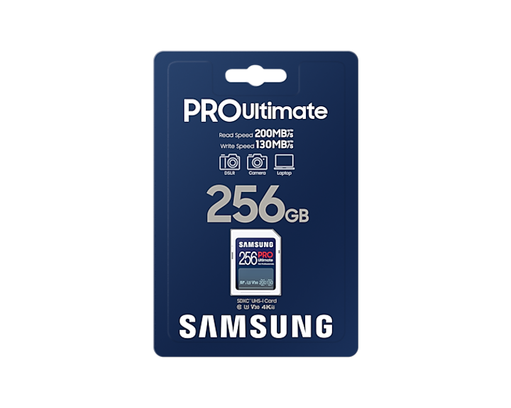 Karta pamięci Samsung PRO Ultimate SDXC 256GB UHS-I U3 V30 (MB-SY256S/WW) - obraz 4