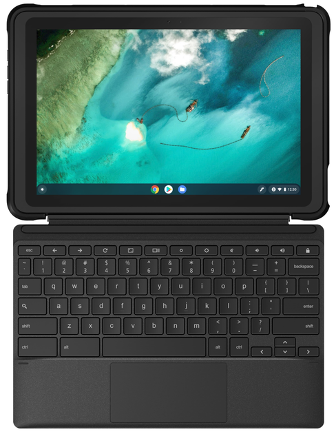 Сенсорный ноутбук 10.1" Asus Chromebook CZ1000DVA-L30029 MediaTek MT8183 RAM 4GB eMMC 64GB 10час батарея Chrome OS (UKR) (102145945) - Уценка - изображение 5