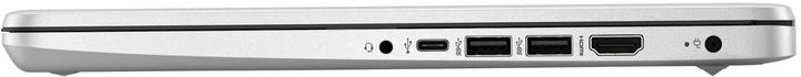 Ноутбук 14" HP 14s-dq2000sf Intel Core i3-1115G4 RAM 4GB SSD 256GB 10час батарея Win11 (UKR) - изображение 6
