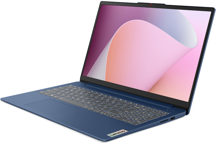 Ноутбук 15.6" Lenovo IdeaPad Slim 3 15AMN8 5 AMD Ryzen 5 7520U RAM 8GB SSD 512GB 11час батарея Win11 (UKR) - изображение 5
