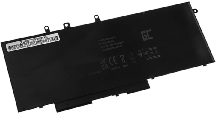 Bateria Green Cell do laptopów Dell Latitude 5280 5290 5480 5490 5491 5495 5580 5590 5591 / Dell Precision 3520 3530 7.6V 6200mAh (DE128V2) - obraz 2