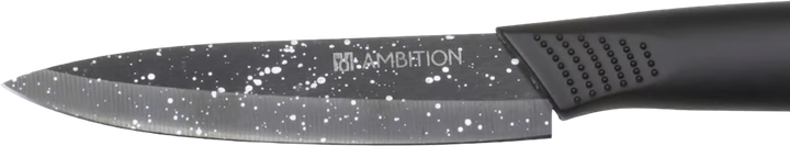 Набір ножів Ambition Skiv ніж з овочечисткою чорний (5907078430843) - зображення 5
