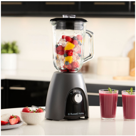 Блендер стаціонарний RUSSELL HOBBS 27121-56 Matte Charcoal Jug Blender (25190026001) - зображення 10