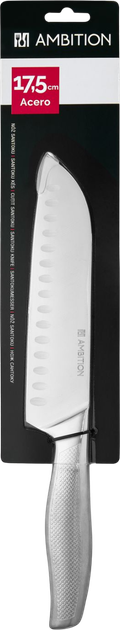 Nóż Santoku Ambition Acero 17.5 cm (5904134803856) - obraz 2