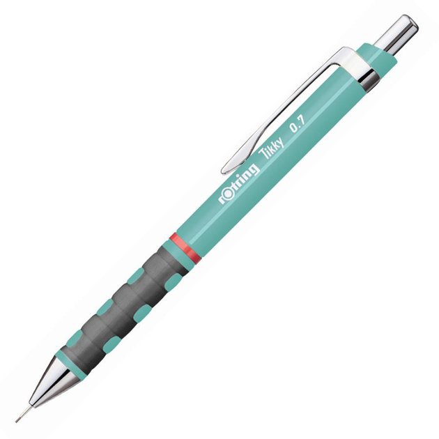 Набір автоматичних олівців Rotring Tikky HB 0.7 мм Бірюзових 12 шт (23026981890691) - зображення 2