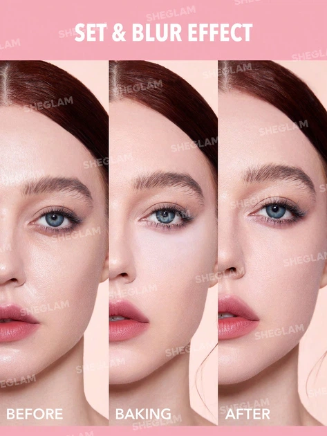 Двойная матирующая пудра SHEGLAM Insta-Ready Face & Under Eye Setting Powder Duo Bubblegum 14 г (6971053497137) - изображение 5